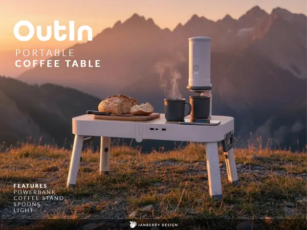 OUTIN - Portable Coffee Table