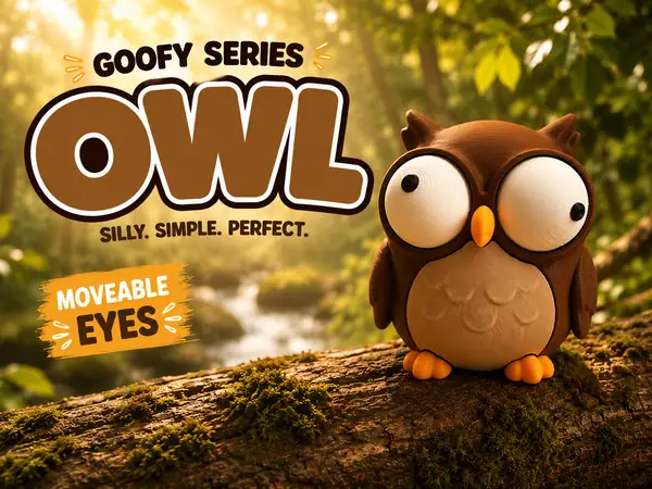 Goofy series – OWL Movable Eyes NOAMS