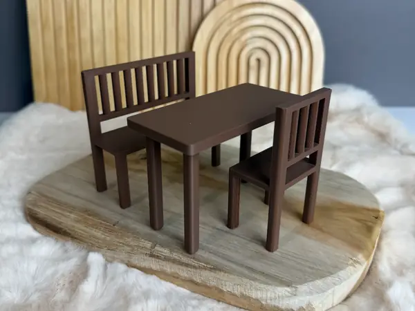 Mini Dining Set – Elf on the Shelf Furniture