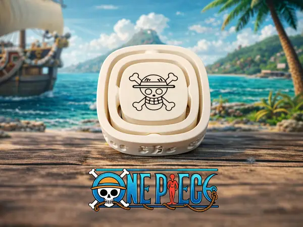 One Piece Gyro Fidget Spinner Fast print in place