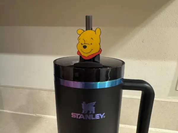 Winnie the Pooh Stanley Cup Straw Topper