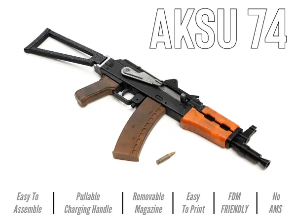 AKS-74U Rifle | Mechanical Display Model