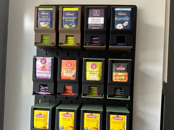 Tea Bag Organizer for IKEA SKÅDIS Pegboard