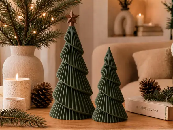 Christmas Tree Minimalistic Decor No Supports Art