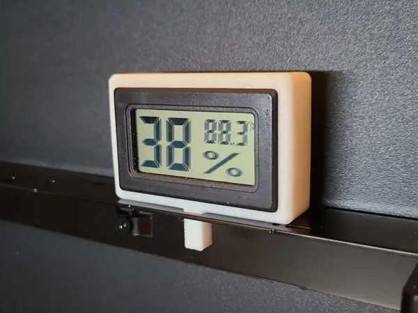 Bambu P1S/P1P Chamber Hygrometer Mount (In-Camera)