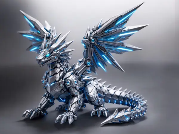 Mechanical Crystal Dragon