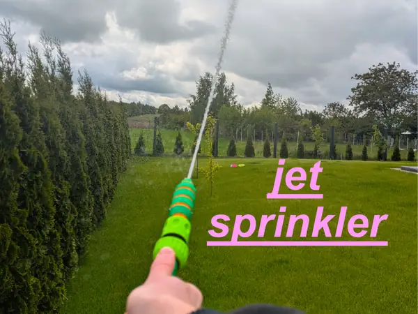 Jet stream nozzle Sprinkler gardena compatible
