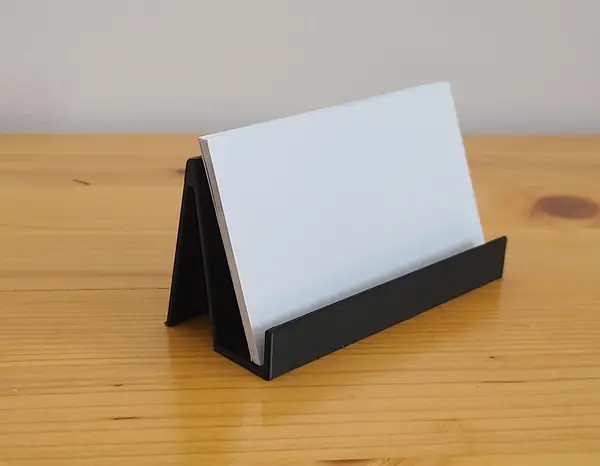 Minimalist Business Card Holder(No support Needed)
