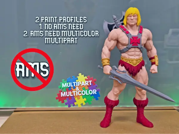 Warrior Prince Adam  / NO AMS