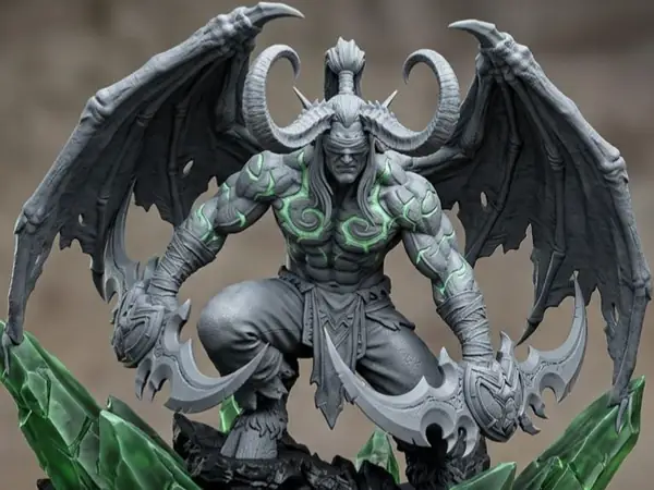 Illidan Stormrage Epic Statue