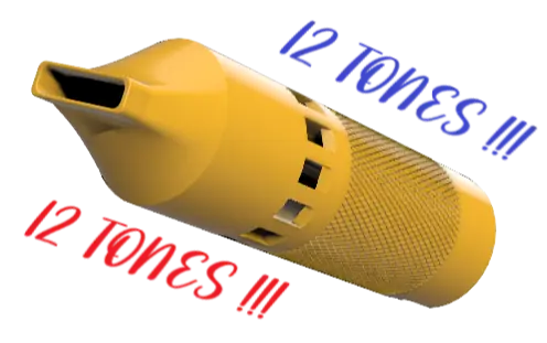 Infinity Whistle! 12 Tone. Extremely Loud Benchy