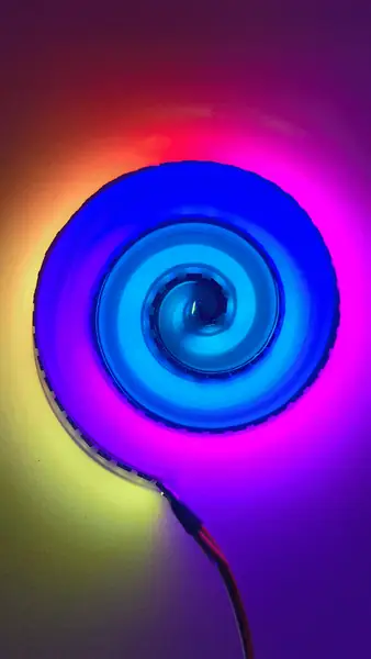 LED Strip Spiral Mount for 3D LED Lamps