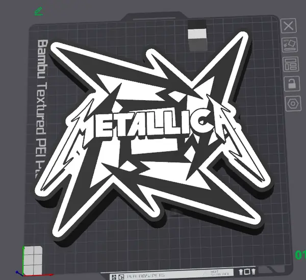 Metallica Light Box / Wall Art
