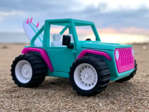 BEACH SURFER JEEP - model kit