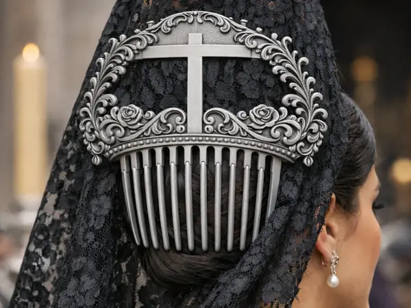 peineta mantilla semana santa 