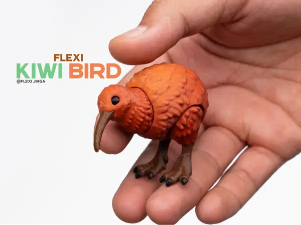 Mini Kiwi Bird Articulated