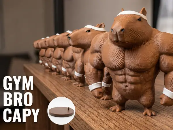 Gym Bro Capybara