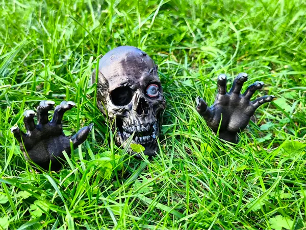 Creepy Zombie Groundbreaker Set Halloween deco