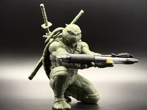 Ninja Turtles Leonardo Pen Holder ! TMNT 