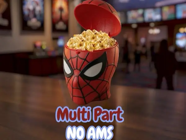 Bucket PopCorn Spider-Man NO AMS 