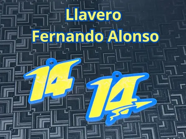 Llavero Fernando Alonso