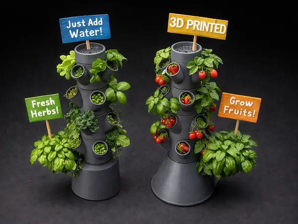 Hydroponic Water Tower