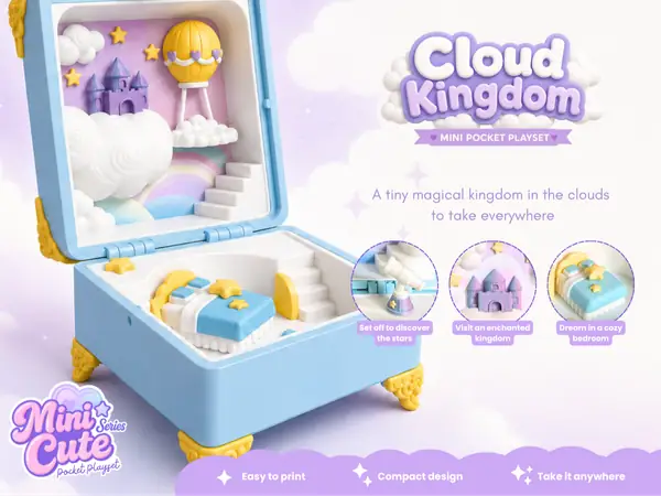 Cloud Kingdom – Mini Pocket Playset 
