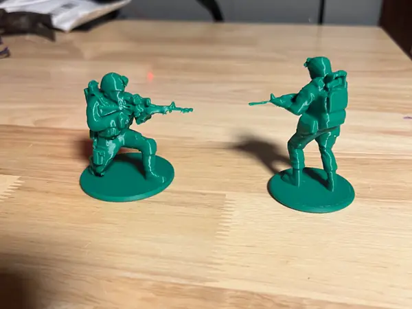 Modern War Little Toy Soldier Standing