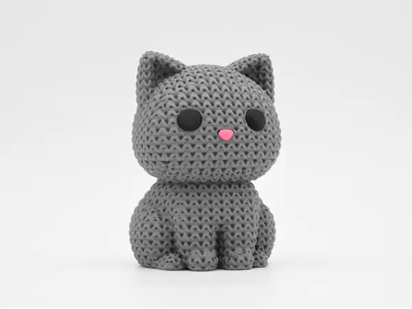 Knitted Cat