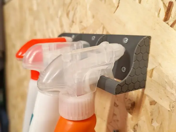 spray bottle holder