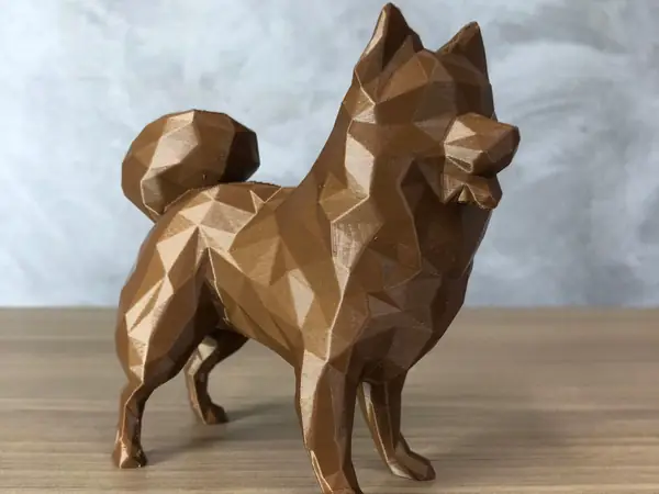 German Spitz Low Poly
