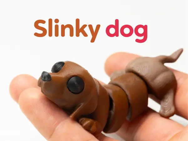 Sausage Dog - Articulated & Keychain