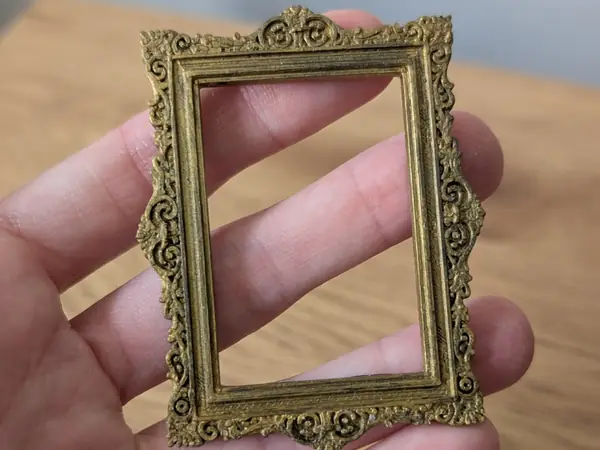 Miniature Baroque Frame