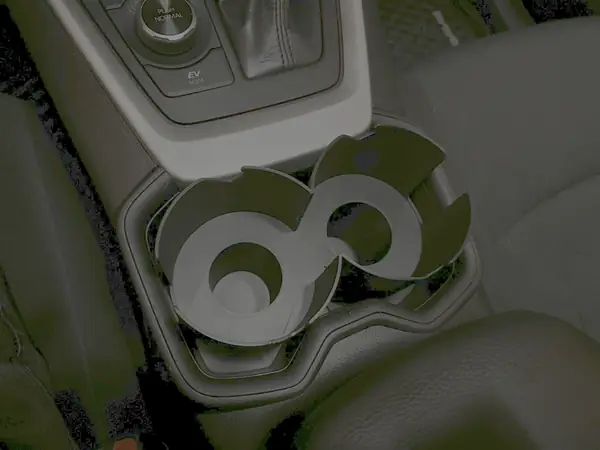 Double Car Cup Holder Expander (RAV 4)