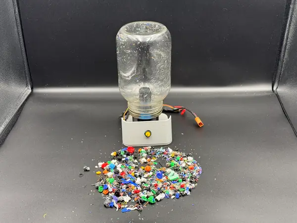 3D printing waste blender 