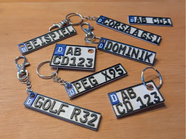 Car/Bike/Quad Euro Plate Kennzeichen Auto Motorrad