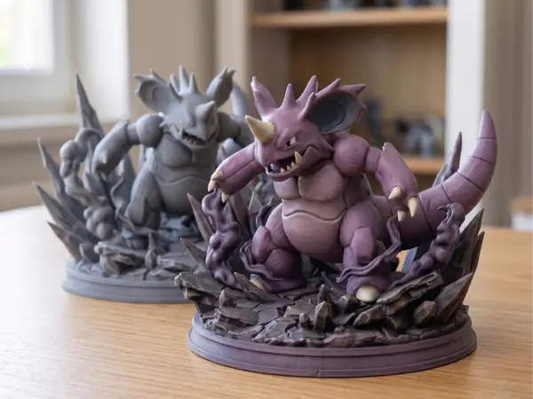 Nidoking Toxic Wasteland Diorama