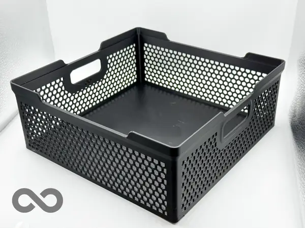 230x230mm Square Stacking basket with Handles