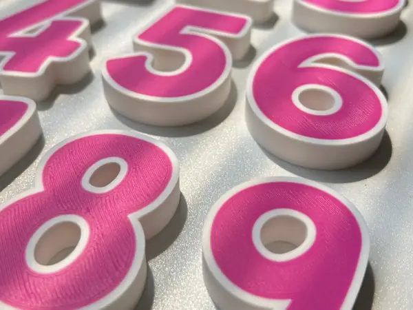 Cute Chunky Numbers (0-9)
