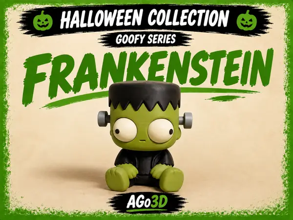 Goofy series– FRANKENSTEIN Movable Eyes NOAMS