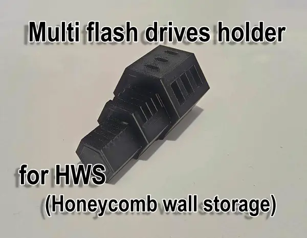 Multi flash drives holder for HWS