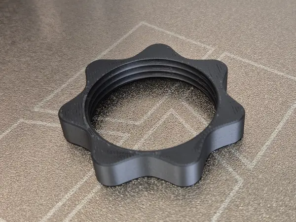 M40x2,5 Fixation nut for E27 lamp finger shape