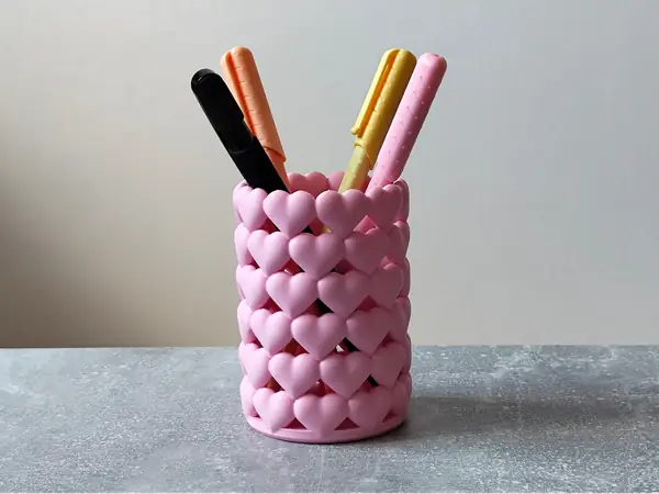 Heart Pen Holder