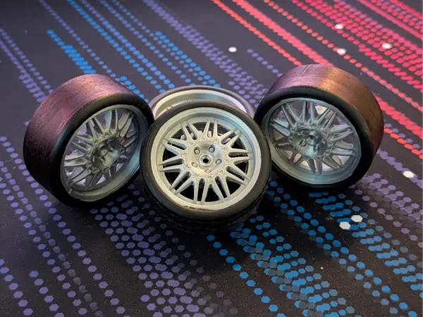 BBS Solid drift wheels for 1/10 D12 RC truck