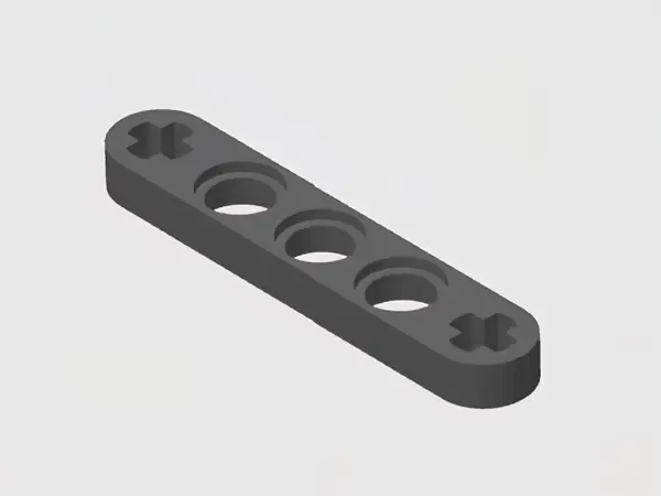 Beam 5 x 0.5 Thin with Axle Holes (11478 / 44864)