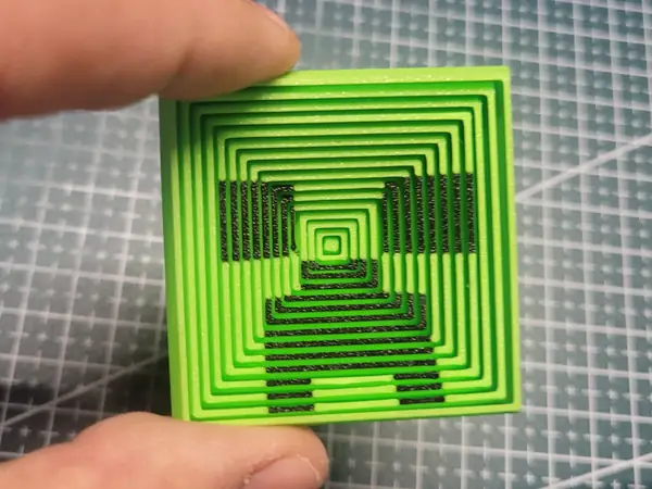 Moving Square Fidget Minecraft Creeper