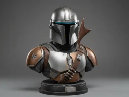 Mandalorian Bounty Hunter Bust