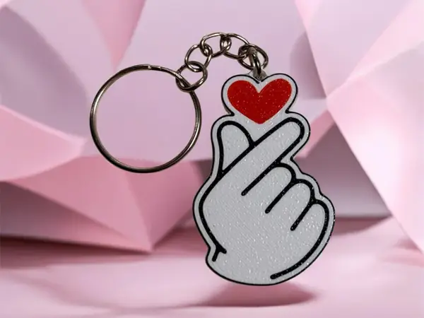 Cuore con le dita V2