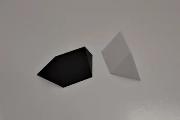 Two Piece Tetrahedron Puzzle