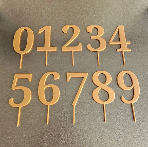 Numbers Toppers